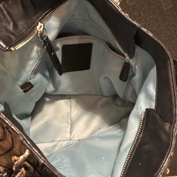 Coach Colette Leather Signature Overlay handbag - Picture 2 of 2